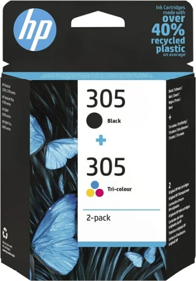HP Druckkopf mit Tinte 305 schwarz/dreifarbig