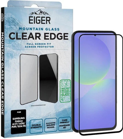Eiger Mountain Glass Clear Edge für Samsung Galaxy A37 5G