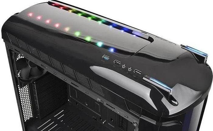 Thermaltake Versa C22 RGB, schwarz, Acrylfenster