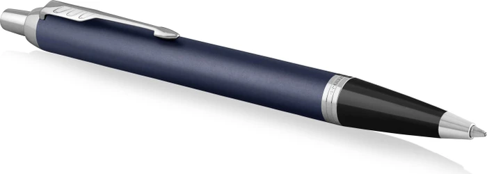 Parker IM Kugelschreiber matte blue/chrome trim, Geschenkbox