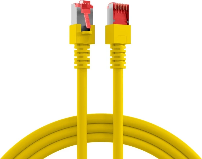 EFB Elektronik Patchkabel, Cat6, S/FTP, RJ-45/RJ-45, 3m, gelb