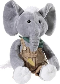 Heunec Latzhosen-Gang Elefant Eddi Erdnuss 35cm