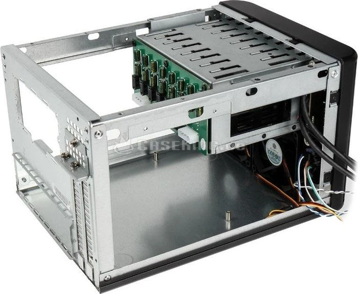 SilverStone Case Storage CS280, schwarz, Mini-ITX