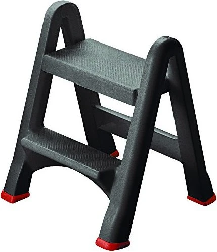 Curver Klapptritt 2-stufig Tritthocker anthrazit
