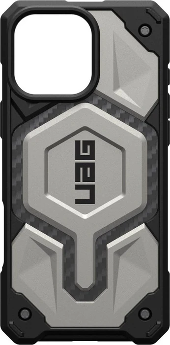 UAG Monarch Pro Case with MagSafe für Apple iPhone 16 Pro Max Titanium