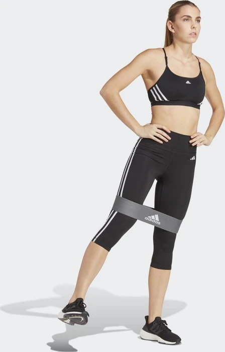 adidas Train Essentials 3-Streifen High-Waisted Hose 3/4 black (Damen)