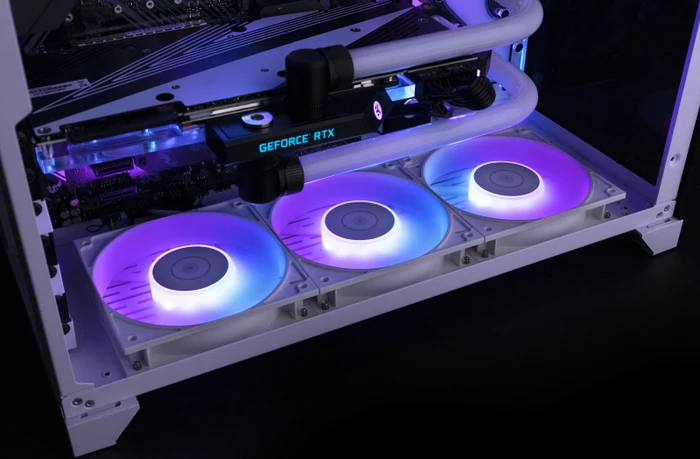 EK Water Blocks EK-Vardar EVO 120ER D-RGB White, 500-2200rpm, 120mm