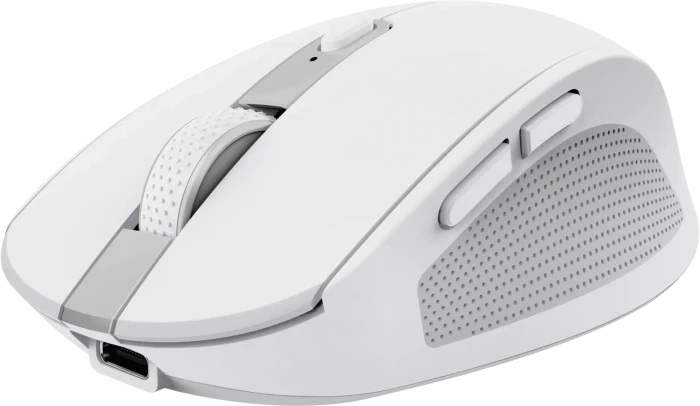 Trust Ozaa Compact Wireless Mouse weiß, USB/Bluetooth