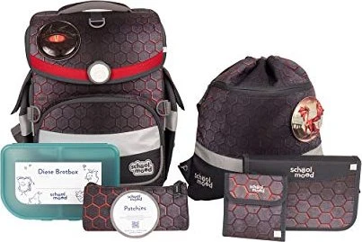 School-Mood Timeless Air+ Mika Schultaschen-Set, 7-tlg.