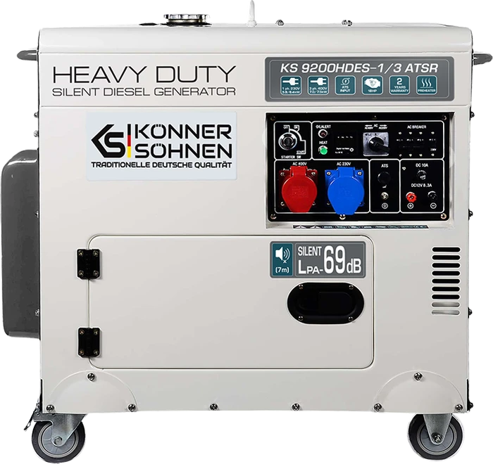 Könner & Söhnen KS 9200HDES-1/3 ATSR Diesel-Stromerzeuger