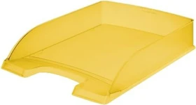 Leitz Plus Briefablage Standard, gelb/transparent