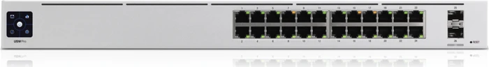 Ubiquiti UniFiSwitch Pro 24 Rackmount Gigabit Managed Switch, 24x RJ-45, 2x SFP+