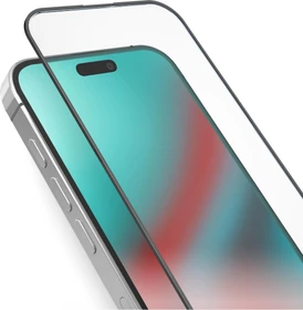 SBS Mobile Full Cover Glass Screen Protector für Apple iPhone 15 Pro