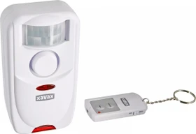 Xavax Bewegungs-Alarm-Sensor, inkl. Fernbedienung, Bewegungsmelder