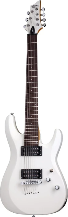 Schecter C-7 Deluxe Satin White