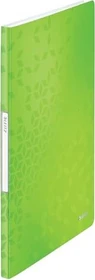 Leitz WOW Sichtbuch, A4, grün, inkl. 20 Klarsichthüllen