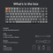 Keychron K3 Max, grau, LEDs RGB, hot-swap, Gateron LOW PROFILE 2.0 RED, USB/Bluetooth, DE Vorschaubild