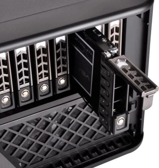 SilverStone Case Storage CS280, schwarz, Mini-ITX