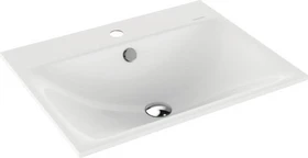 Kaldewei Silenio 3037 Einbauwaschtisch 60x46x14cm, Perl-Effekt, alpinweiß