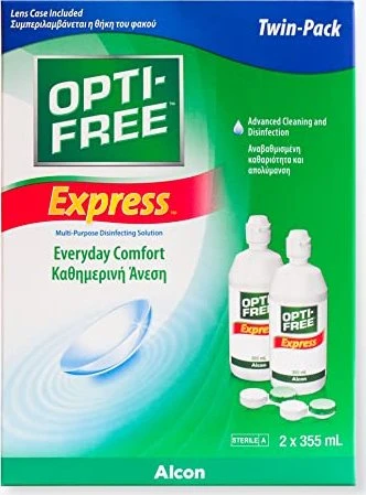 Alcon Opti-Free Express All-in-one-Lösung Vorratspackung, 710ml (2x 355ml)