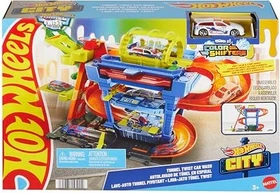 Mattel Hot Wheels City Tunnel Twist Waschanlage Let's Race Netflix
