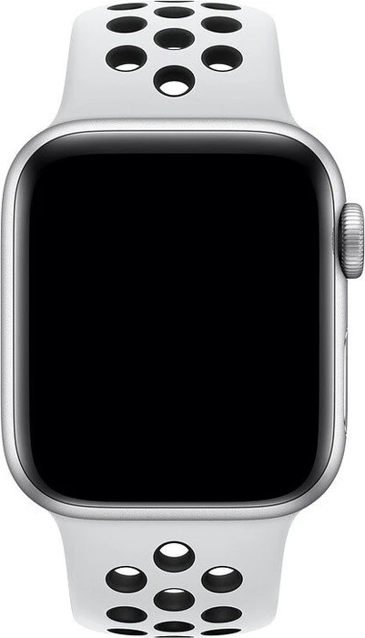 Apple Nike Sportarmband S/M und M/L für Apple Watch 40mm pure platinum/schwarz