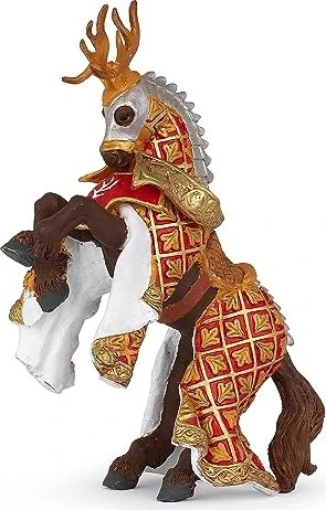 Papo Die Welt des Mittelalters - Pferd des Waffenmeisters Hirsch