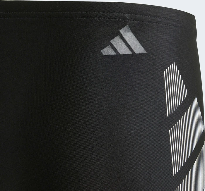 adidas Big Bars Boxer Badehose schwarz (Junior)