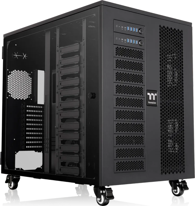 Thermaltake AX1000 TG Black, Glasfenster