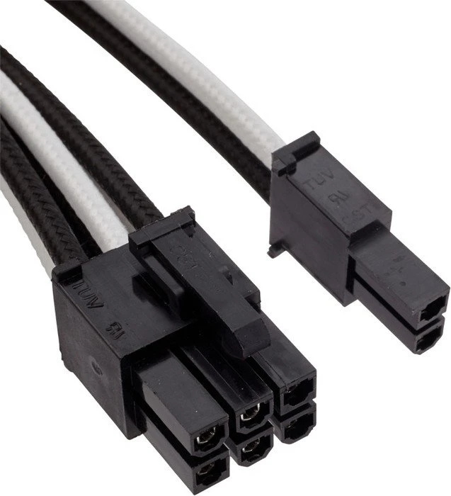 Corsair PSU Cable Kit Type 4 - Pro Package - Gen3, weiß/schwarz
