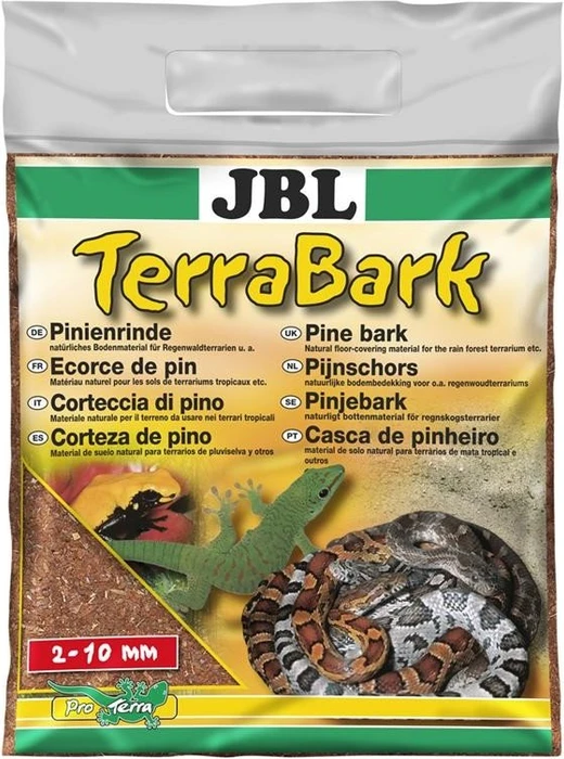 JBL TerraBark Pinienrinde Terrariensubstrat, 2-10mm, 5l