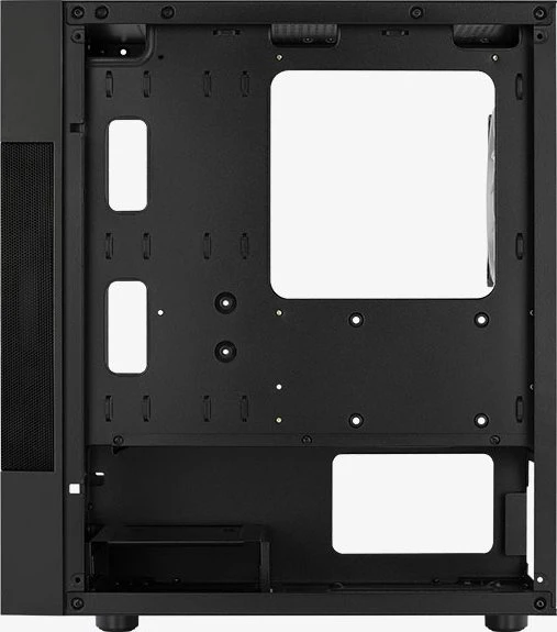 AeroCool Atomic Lite [V1], Lüfter LED Fixed RGB, Glasfenster