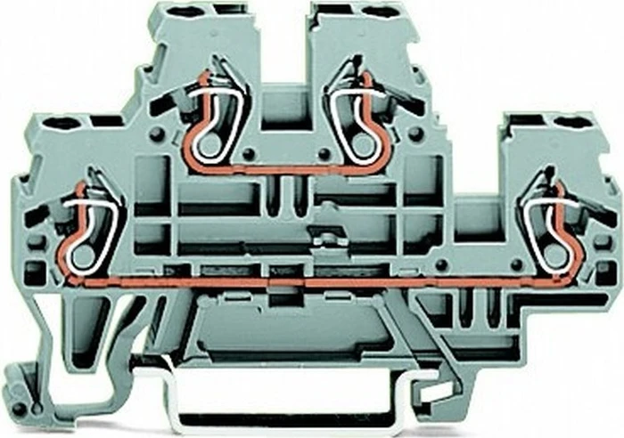 Wago Doppelstockklemme Serie 870 mit CAGE CLAMP