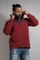 Tatonka Lajus Hooded Funktionsjacke aubergine/lava-red (Herren) Vorschaubild