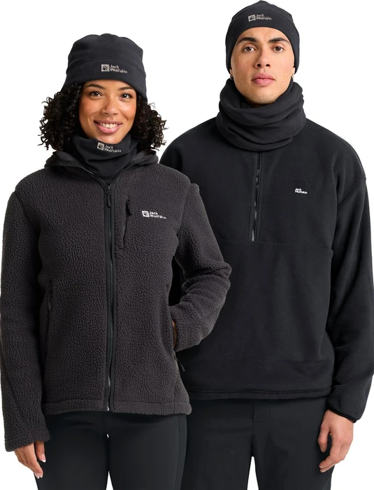 Jack Wolfskin Real Stuff Loop Schlauchtuch schwarz