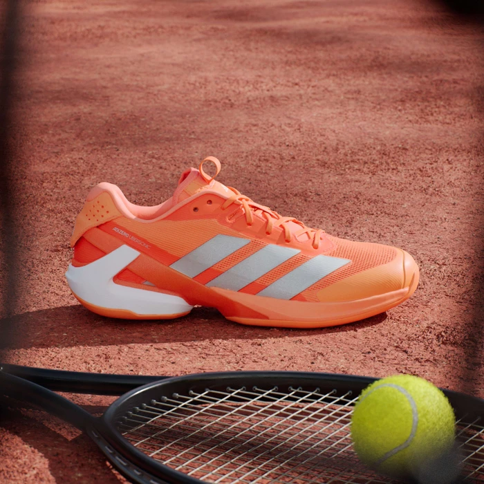 adidas Adizero Ubersonic 5 lucid orange/silver metalic/core black (Herren)