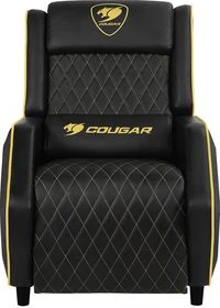 Cougar Ranger Royal Gaming-Sofa, schwarz/gelb