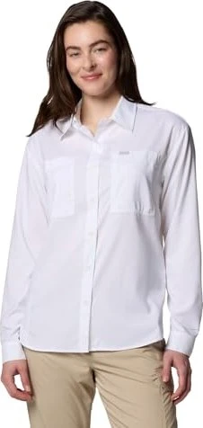 Columbia Silver Ridge Utility Hemd langarm weiß (Damen)