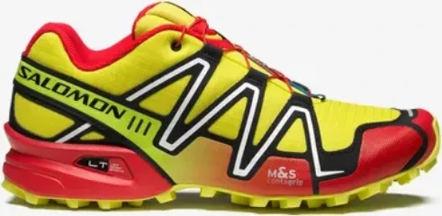 Salomon Speedcross 3 sulphur spring/high risk red/black