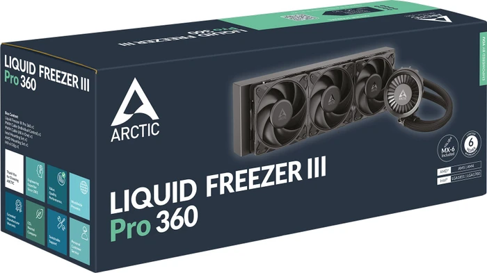 ARCTIC Liquid Freezer III Pro 360, schwarz