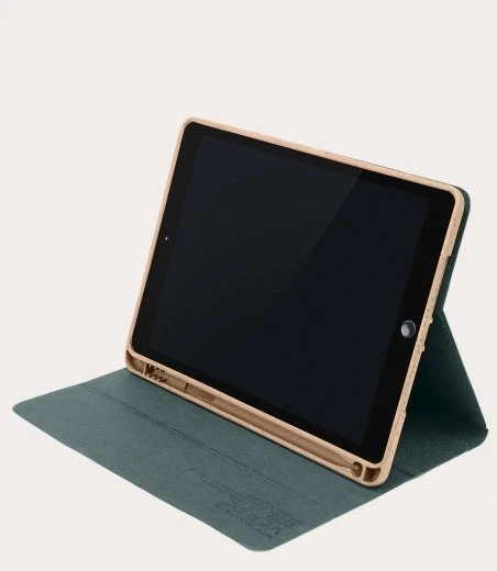Tucano Verde biodegradable Case für Apple iPad (7/8/9.Gen) 10.2", dunkelgrün