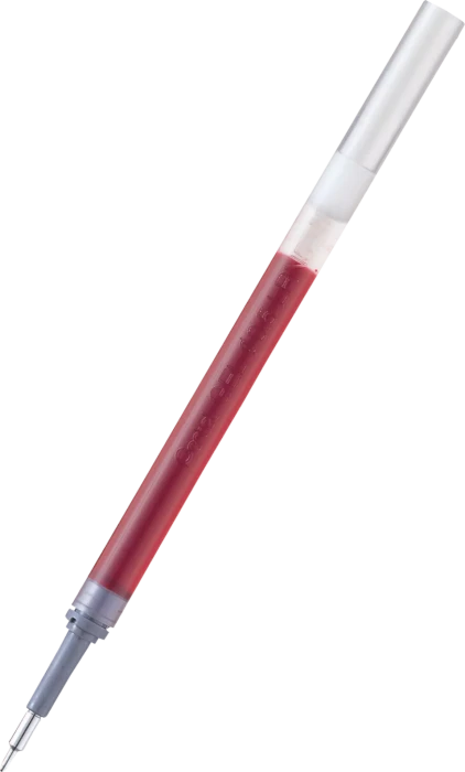 Pentel EnerGel Roller Pen LRN5-AX, Tintenrollermine 0.25mm (0.5mm Ball) rot, 12er-Pack