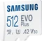 Samsung EVO Plus 2021 R130 512GB Kit, UHS-I U3, A2, Class 10 Vorschaubild