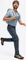 Maier Sports Tajo Loop Zip-Off Hose lang ombre blue (Herren) Vorschaubild