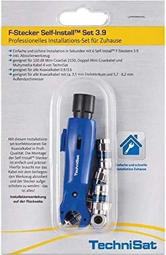 TechniSat F-Stecker Self-Install Set 3.9