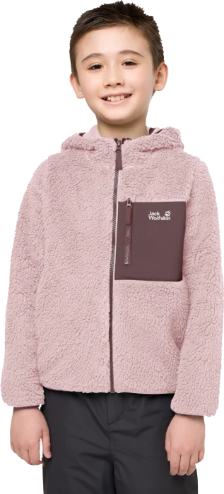 Jack Wolfskin Ice Curl Hood Jacke dusty blush (Junior)