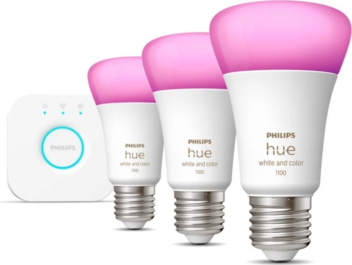 Philips Hue White and Color Ambiance 1100 E27 9W Starter-Kit