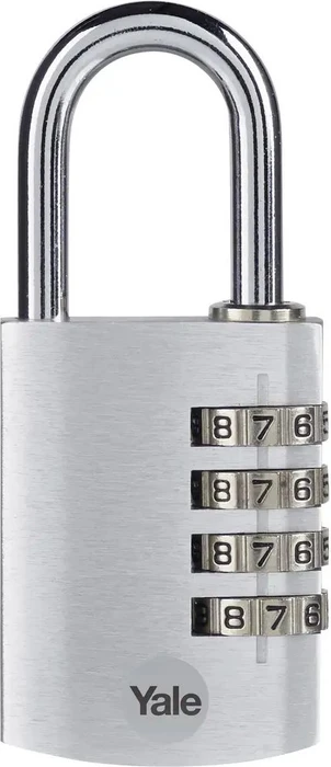 Yale YE3CB/38 Alu silber, Zahlenschloss