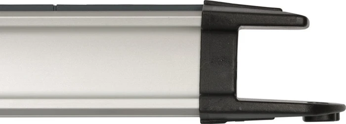 Brennenstuhl Premium-Alu-Line, 6-fach, 2x USB-A, 3m, silber/schwarz