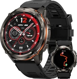 Kospet Tank T3 Ultra 2 mit Silkonarmband schwarz